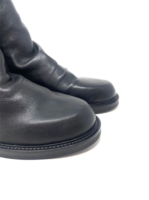 Geraffte Chelsea Boots für Damen IL LACCIO | CAROLA02LAVATONERO
